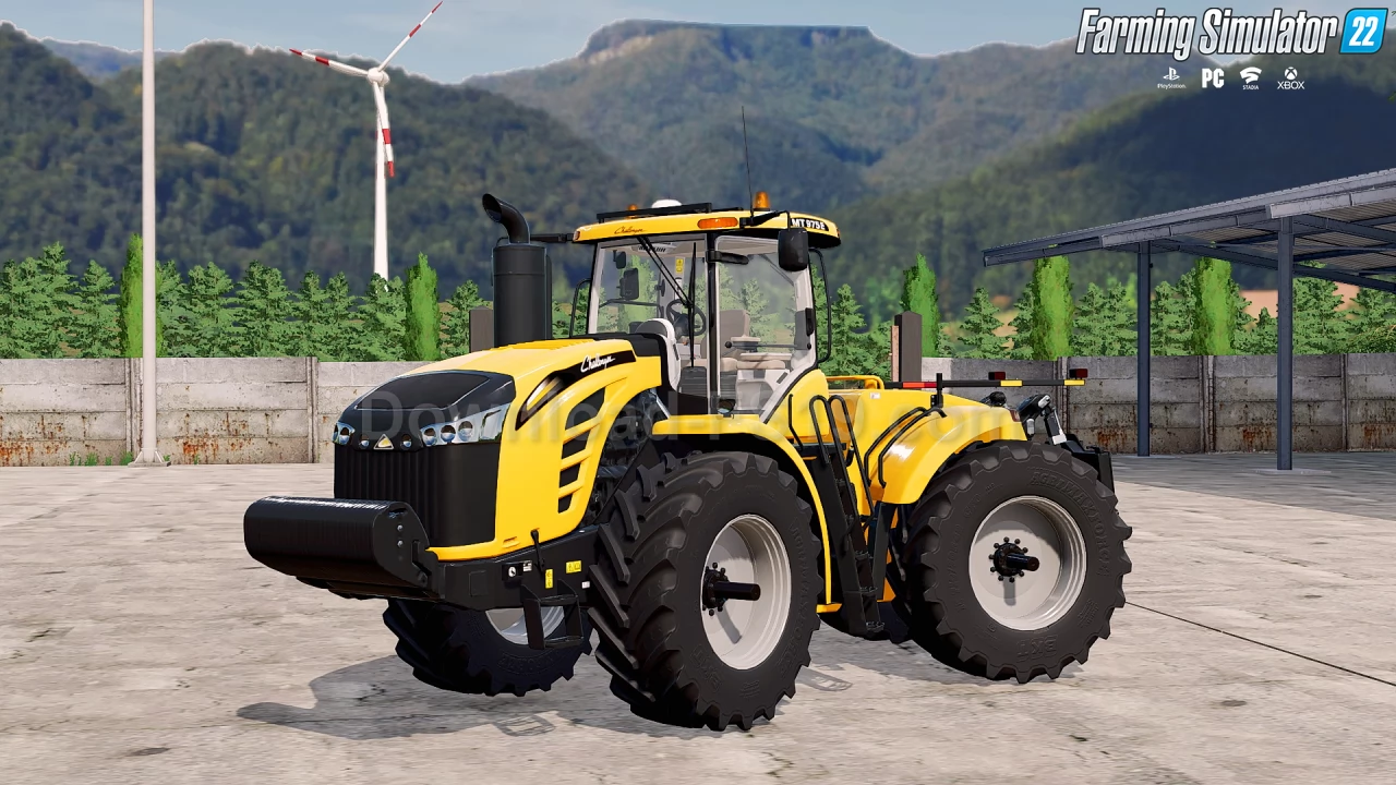 Challenger MT 900E Tractor v1.3 for FS22