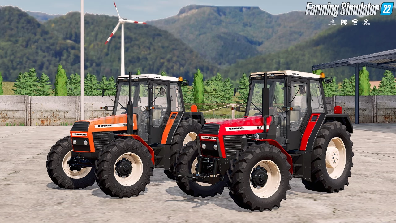 Ursus 1234-1634 Pack Tractors v2.0 for FS22