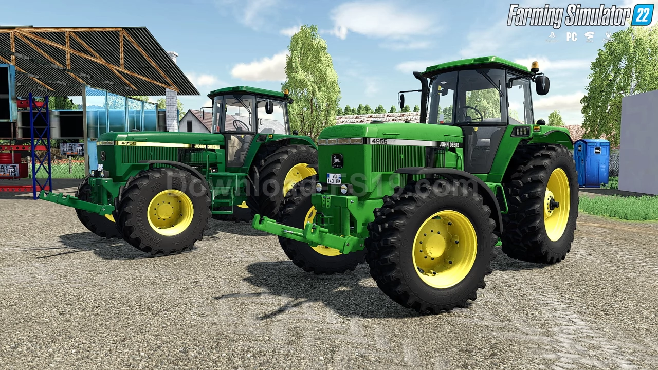 John Deere 4755/4955 Tractor v1.0.2 for FS22