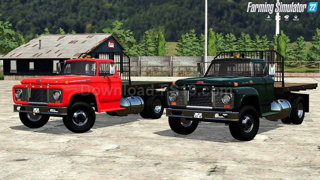 Ford T850 1964 Flatbed v1.0 for FS22