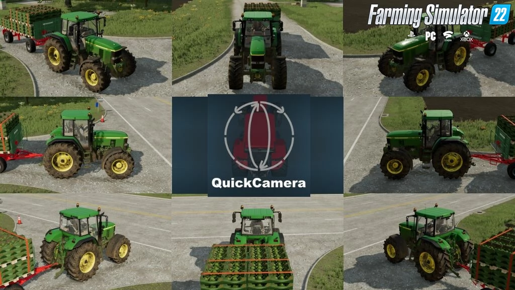 Quick Camera Mod v1.1 By Decker_MMIV for FS22