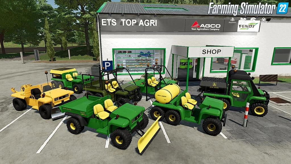 John Deere Gator Pack v1.0 for FS22