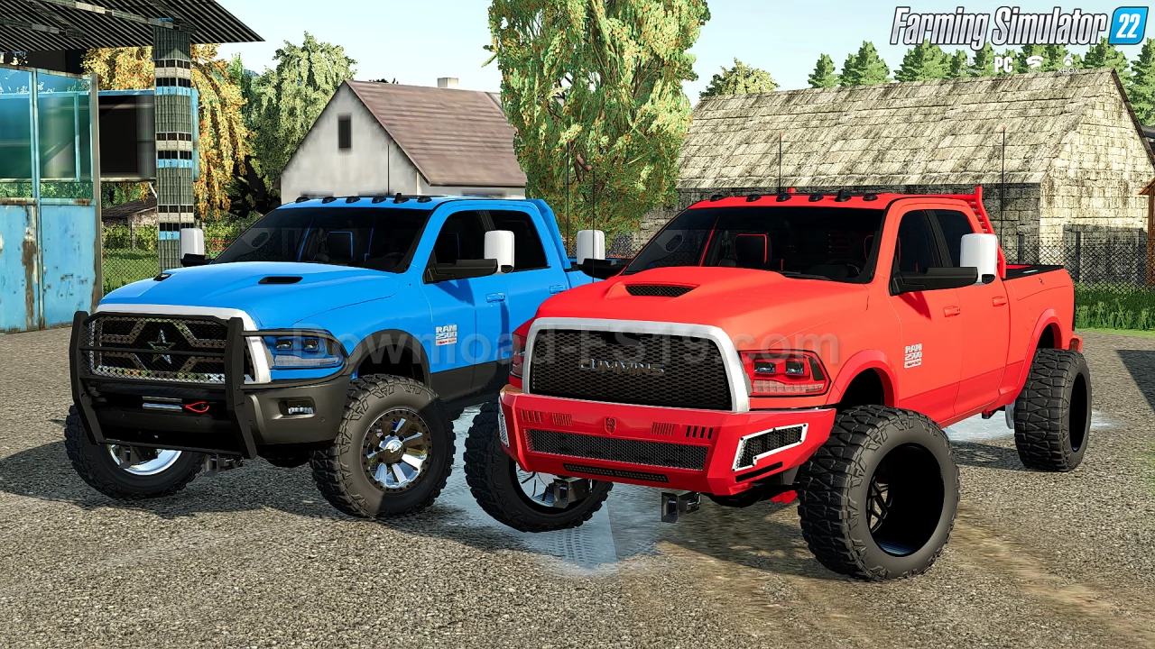 Dodge Ram 2017 on Dynamic v1.0 for FS22