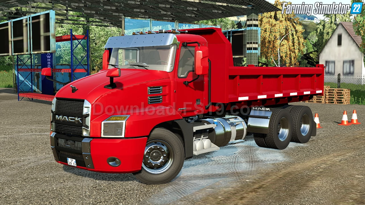 Mack Anthem 6х4 Dumper Truck v1.0 for FS22