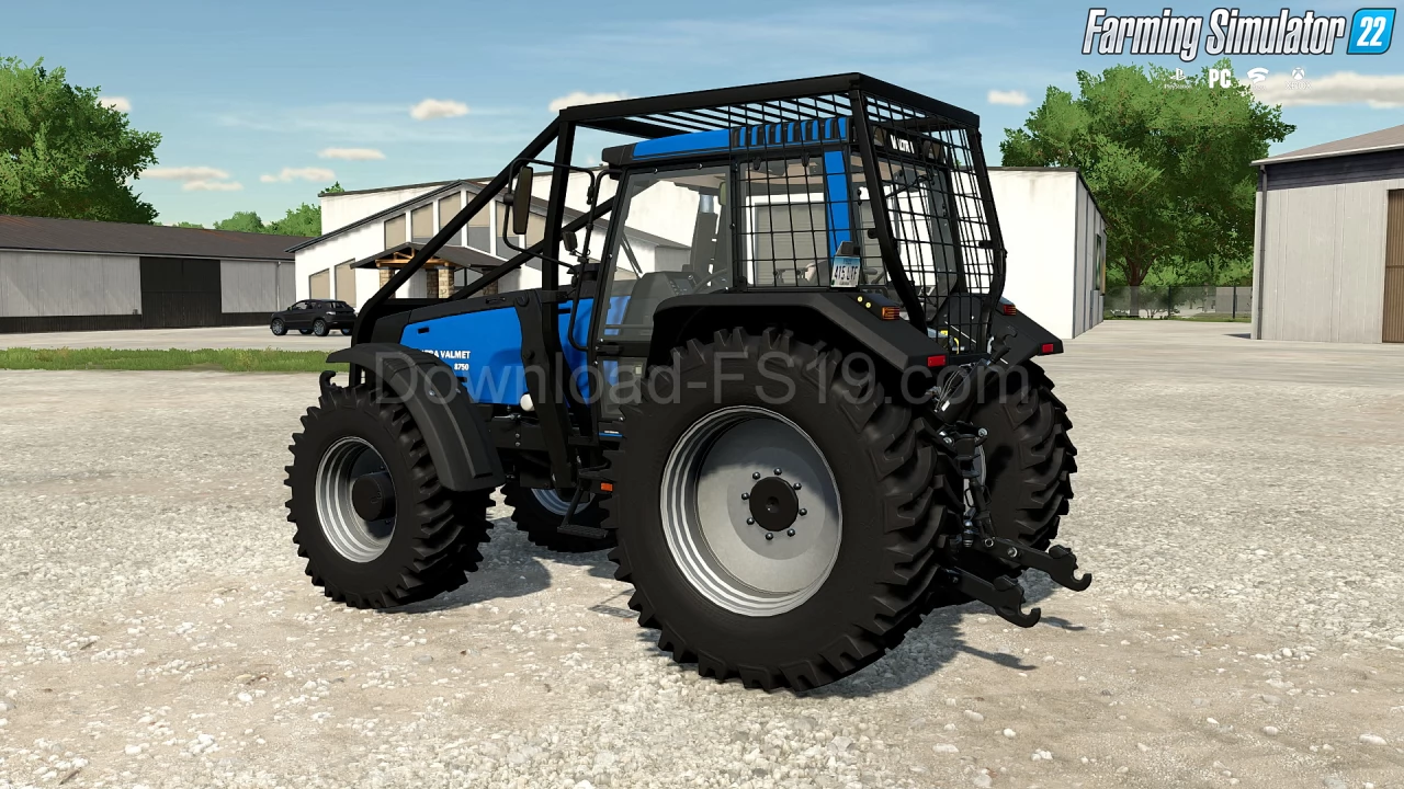 Valtra Valmet 8750 Tractor v1.0 for FS22