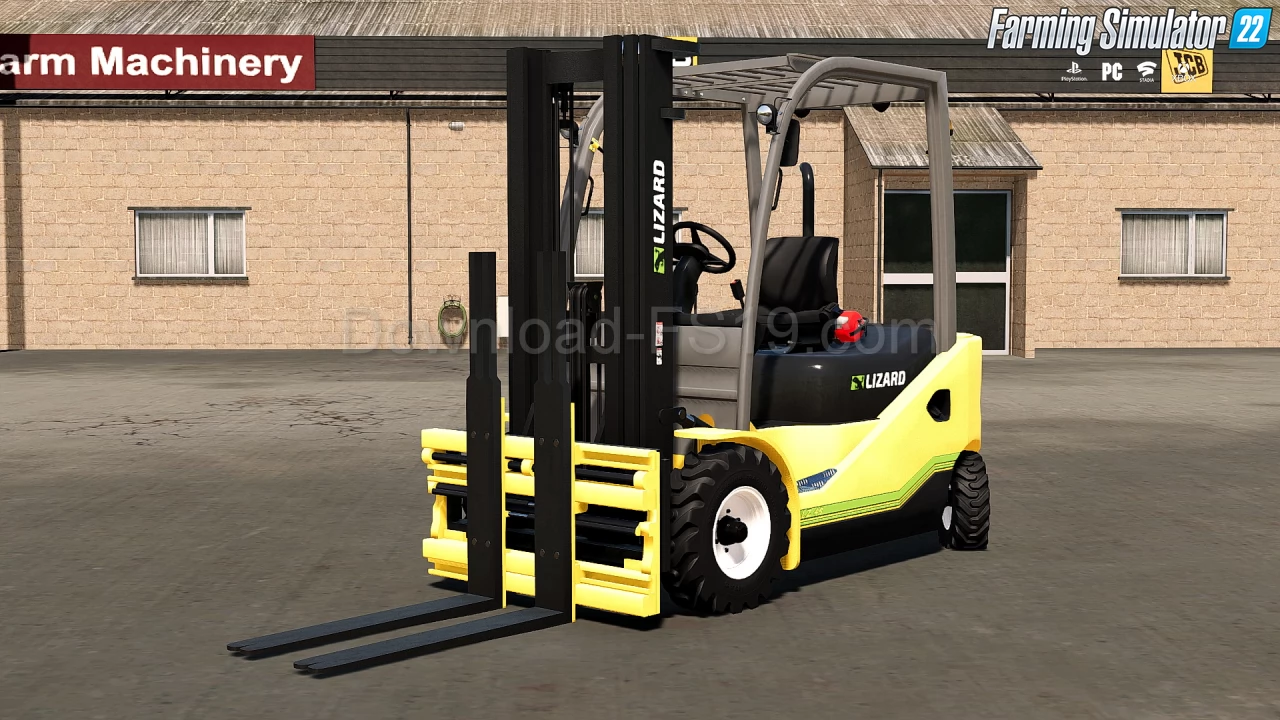 Lizard LZ-45 Forklift v1.0.0.3 for FS22