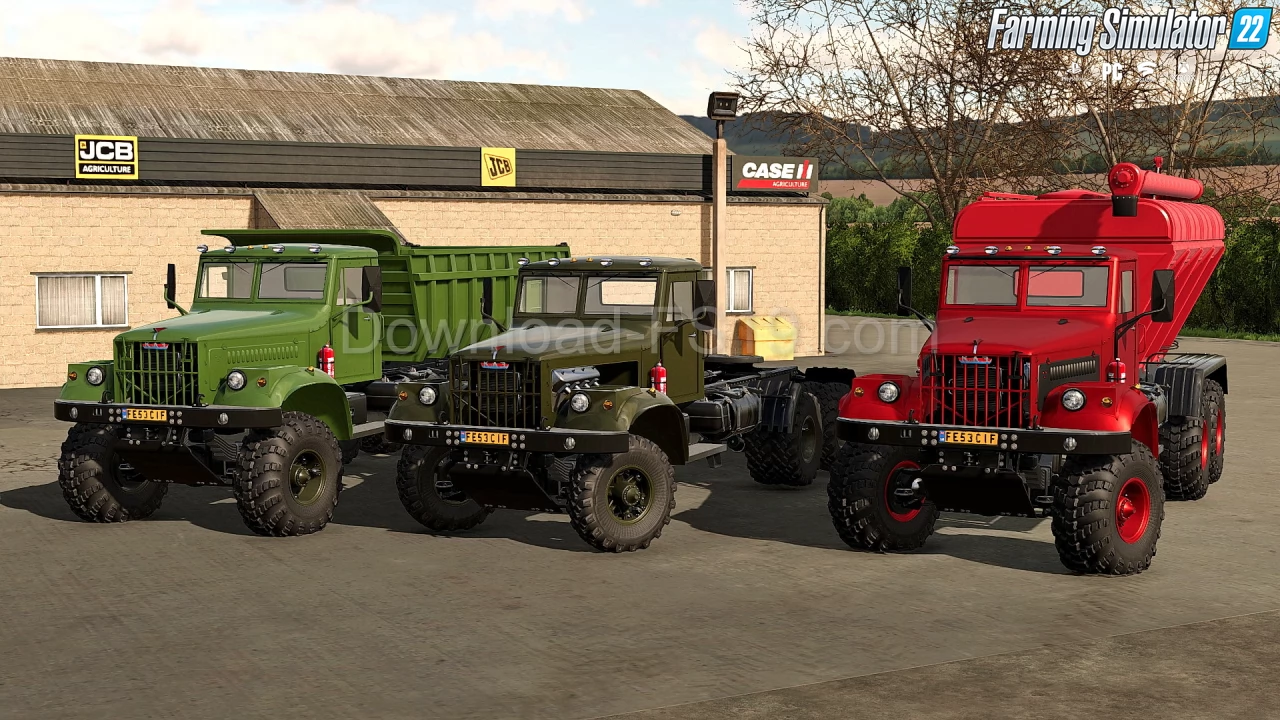 KRAZ Pack Trucks New Life v1.0 for FS22