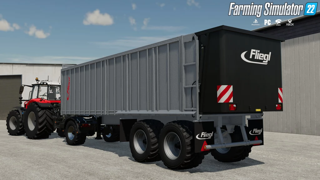 Fliegl ASS 298 Trailer v1.0.1 for FS22