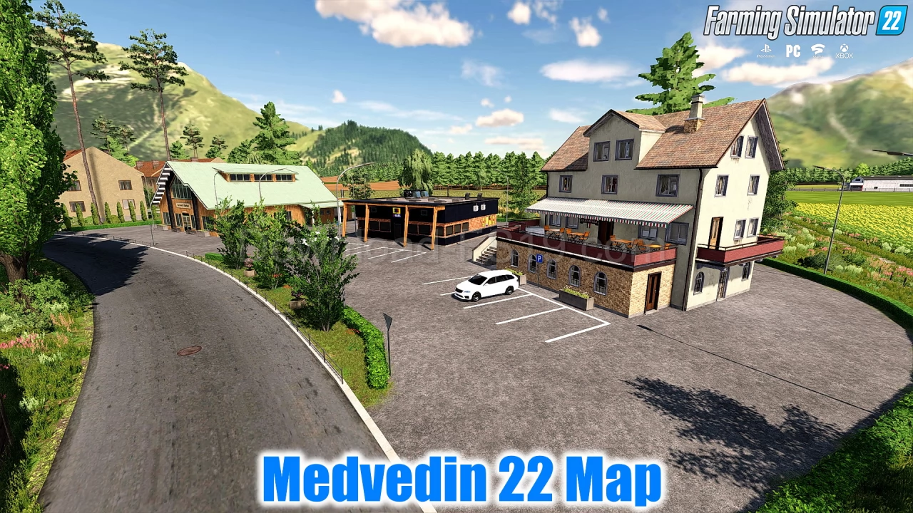 Medvedin 22 Map v1.2 for FS22