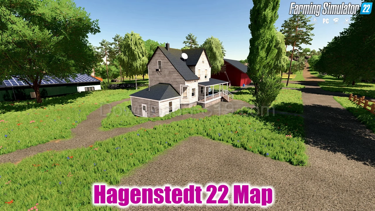 Hagenstedt 22 Map v1.0 for FS22