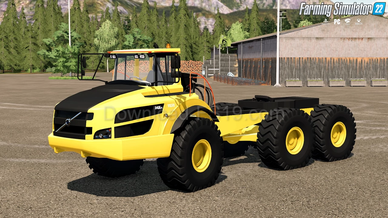 Volvo A40G Semi Truck v1.0 for FS22