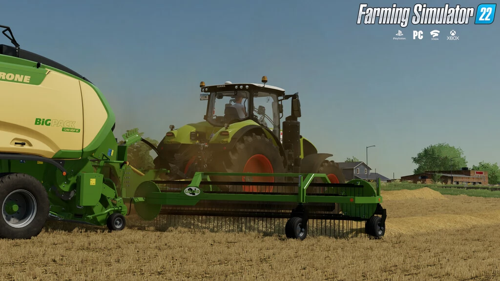 Claas And Krone Baler Pack With Lizard R90 v1.0 for FS22