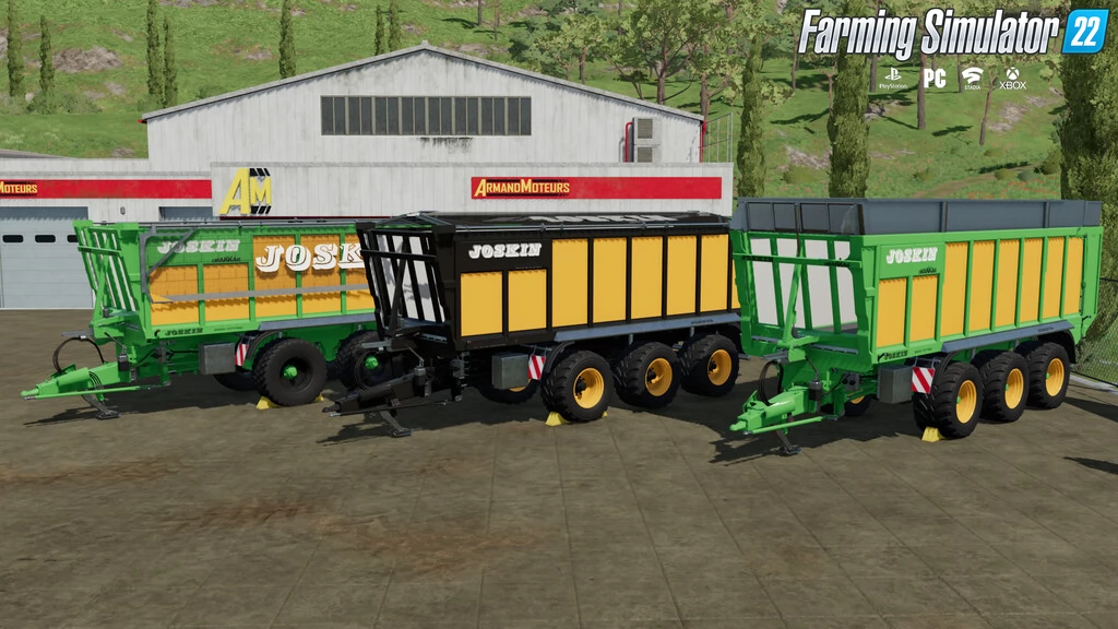 Joskin Drakkar 8600 Trailer v1.0 for FS22