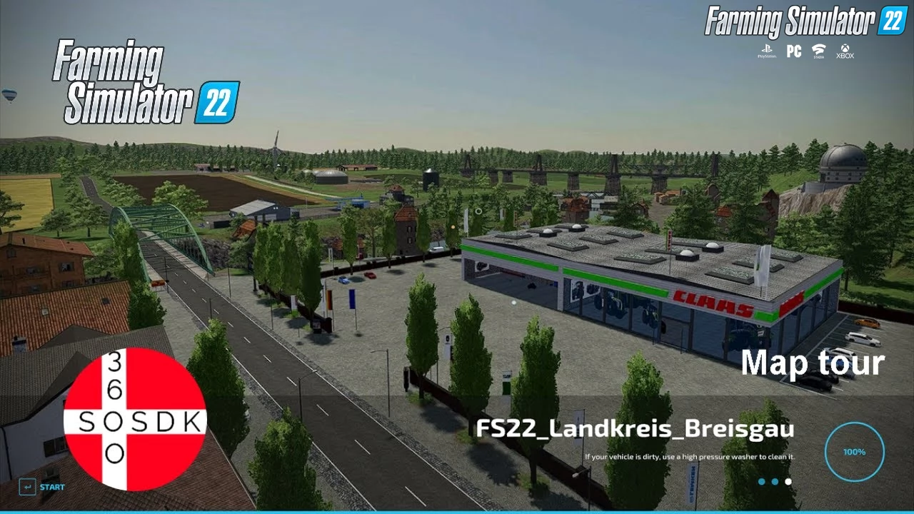 Breisgau County Map v6.2 for FS22