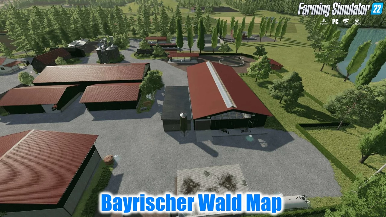 Bayrischer Wald Map v3.0 for FS22