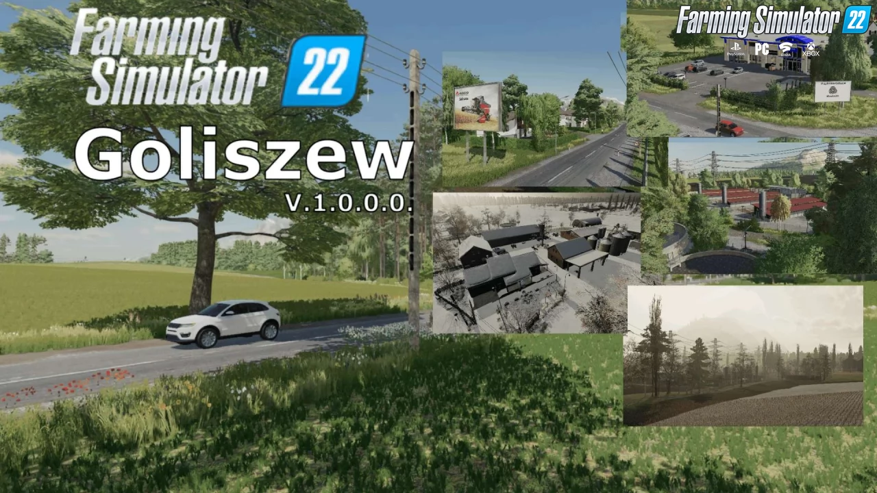 Goliszew Map v2.0 for FS22