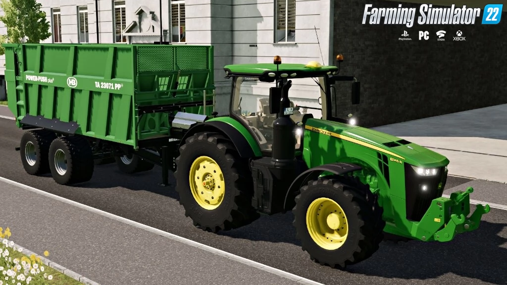John Deere 8R Tractor v1.1 for FS22