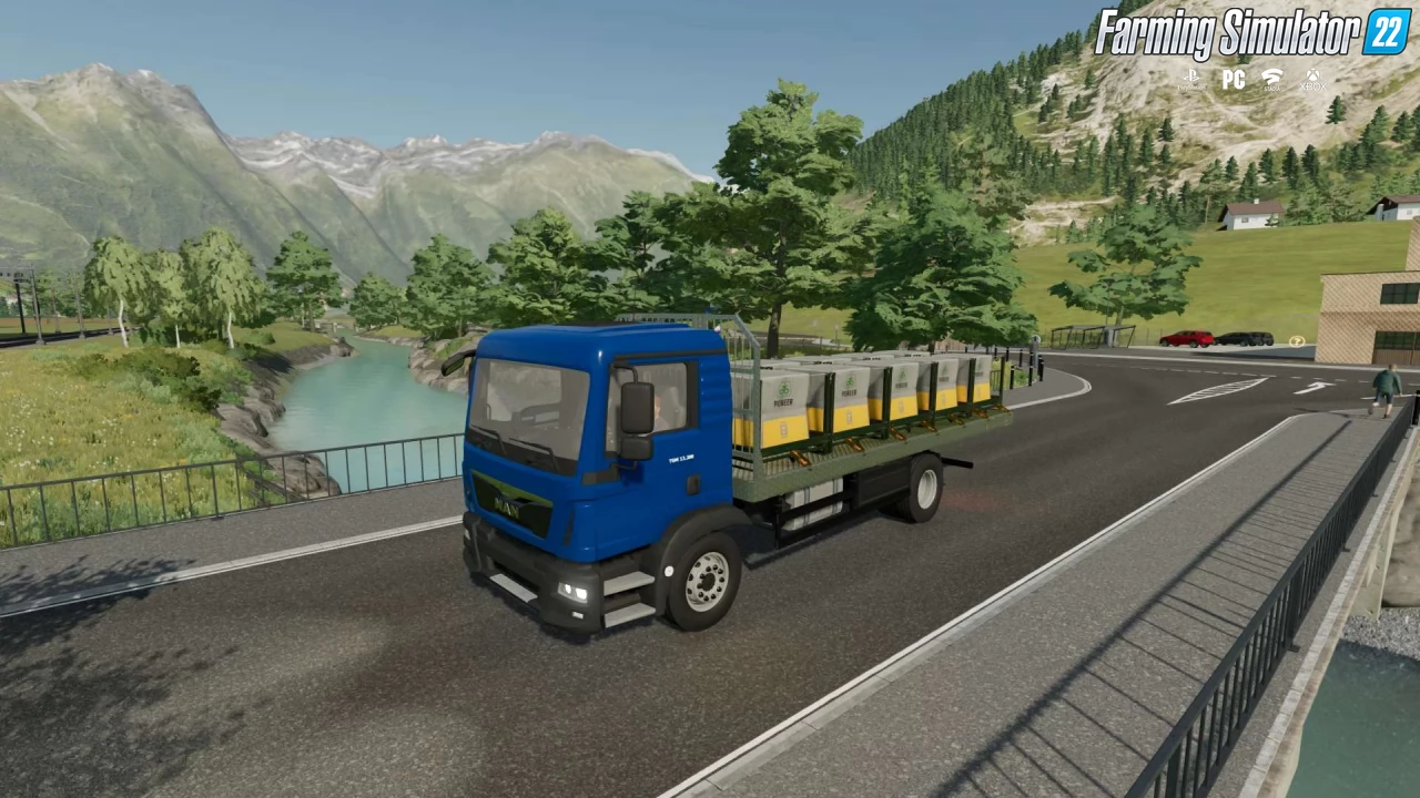 MAN TGM 15.293 Autoload Truck v2.0.1 for FS22