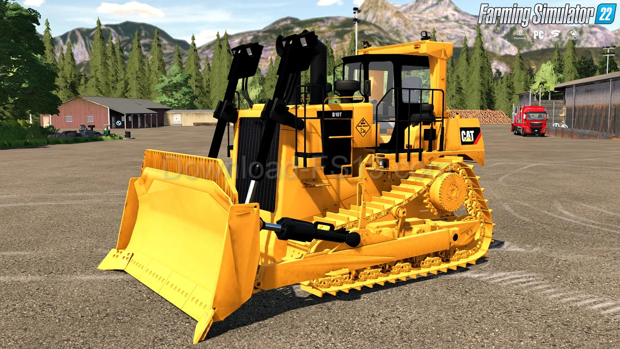 Caterpillar D-10T Bulldozer v1.0 for FS22