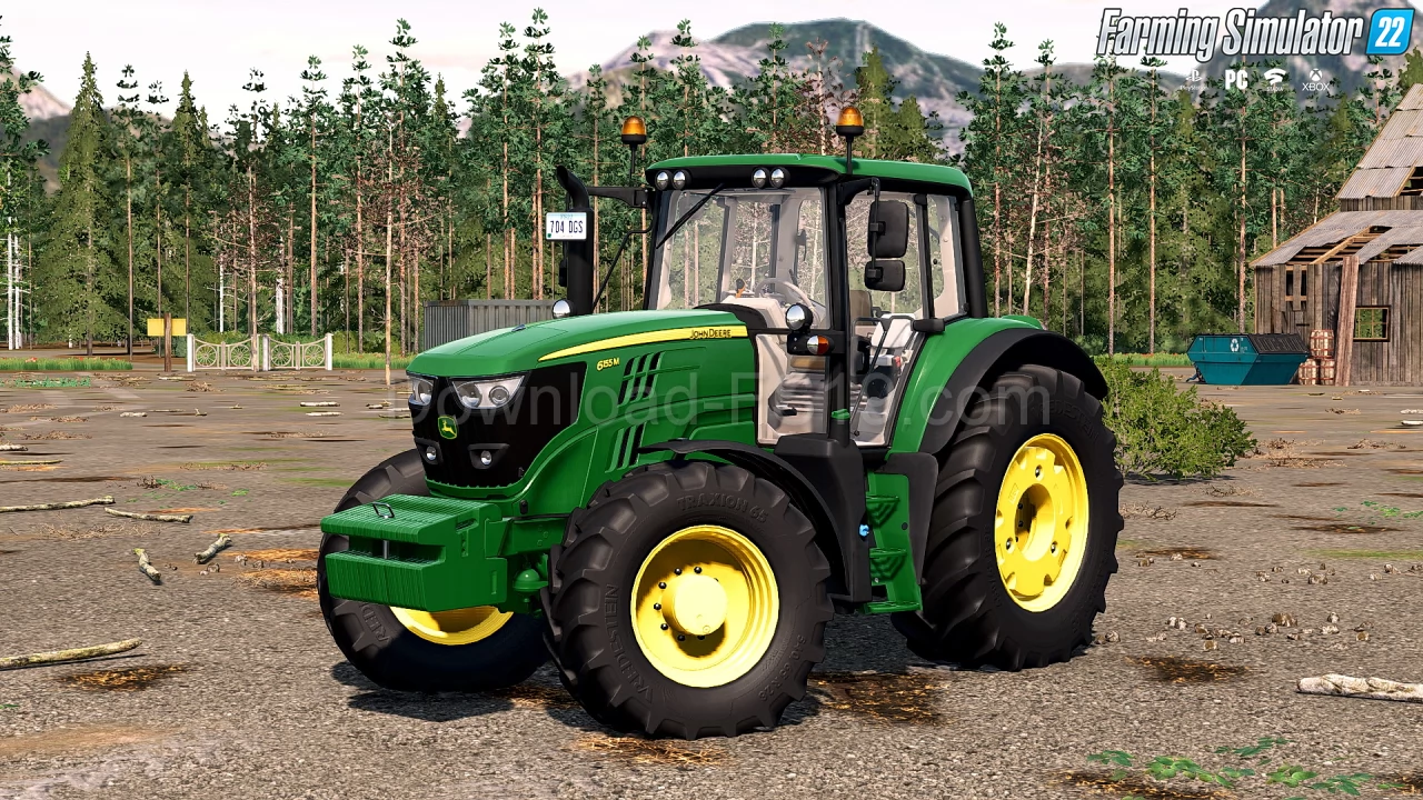 John Deere 6M Tractor v1.0 By Didek96 for FS22
