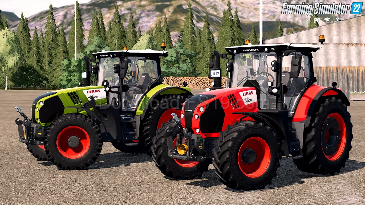 Claas Arion 660-610 Tractor v1.0 for FS22