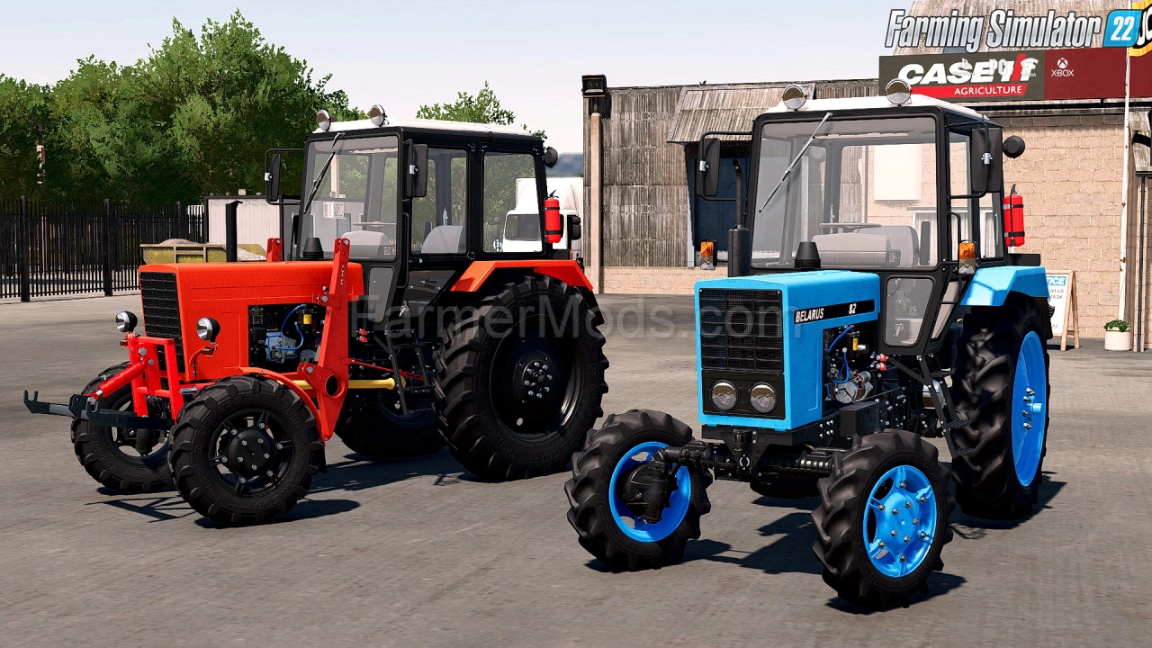 Belarus MTZ-82 UK Tractor v1.5 for FS22