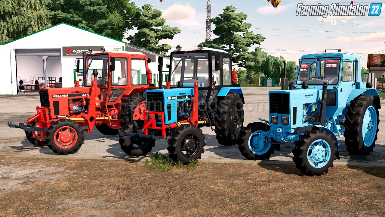 Belarus MTZ-82 Pack Tractors for FS22