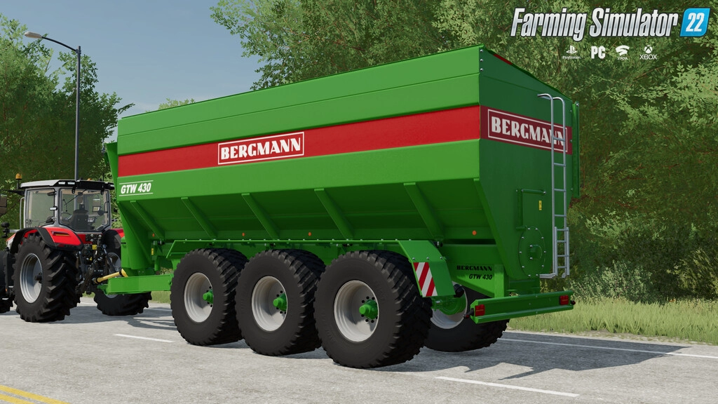 Bergmann GTW 430 Trailer v1.0 for FS22