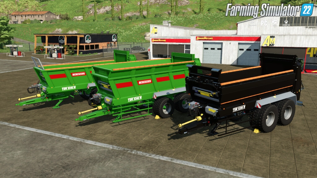 Bergmann TSW 6240W Trailer v1.0 for FS22