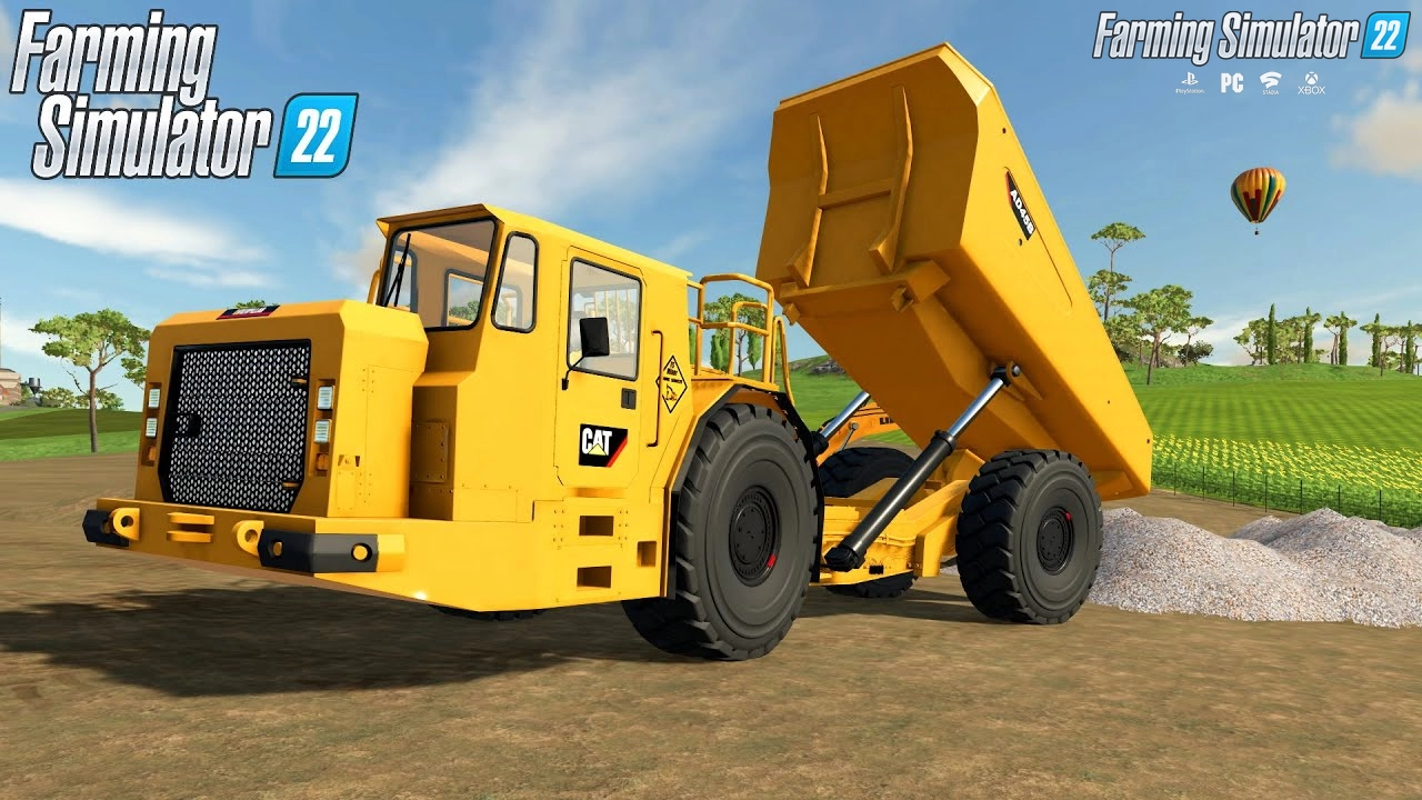 Caterpillar AD45B Dump Truck - Farming Simulator 22