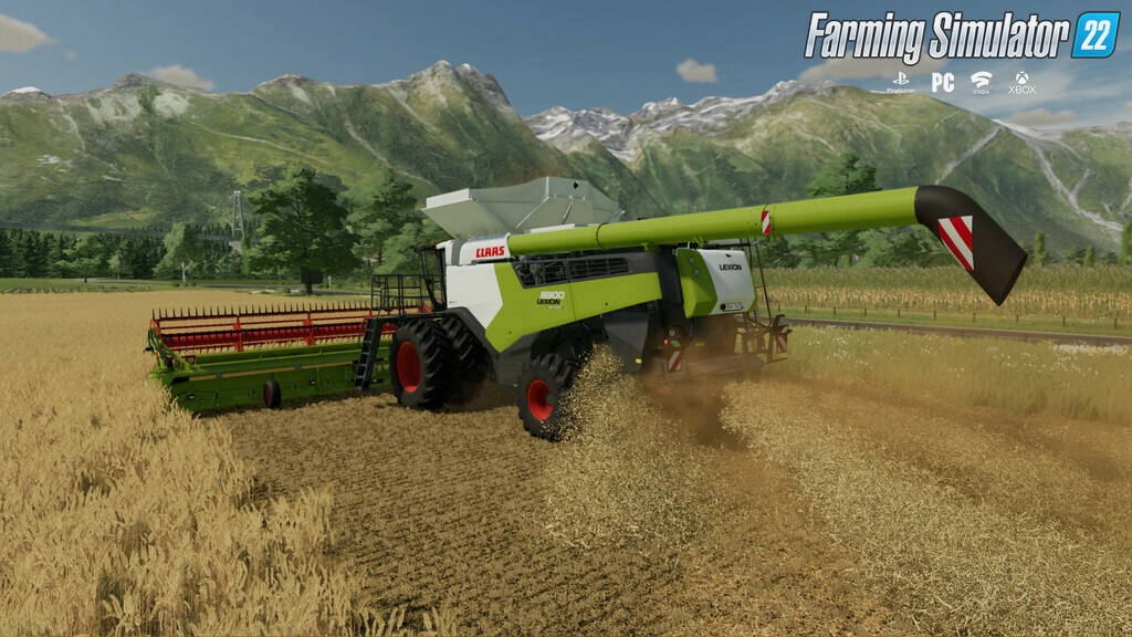 CLAAS Lexion 8000 Combine v1.0 for FS22