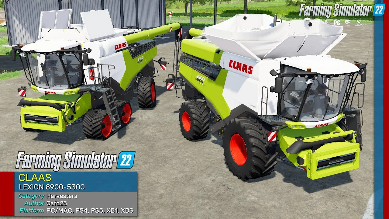 CLAAS Lexion 8900-5300 v1.4 for FS22