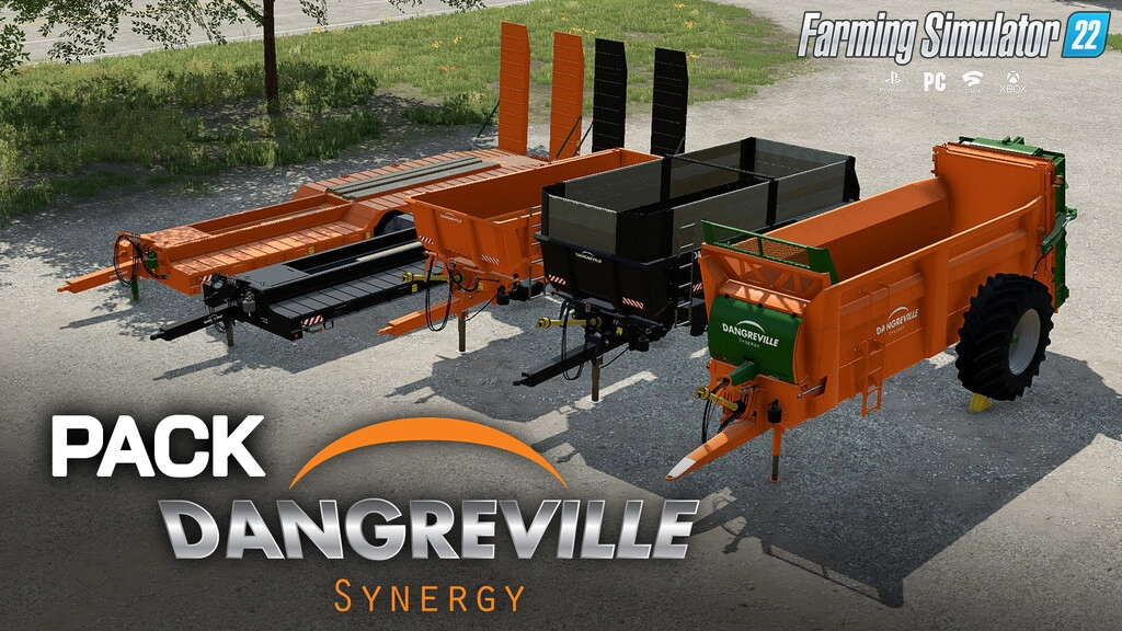 Dangreville Trailer Pack v1.0 for FS22