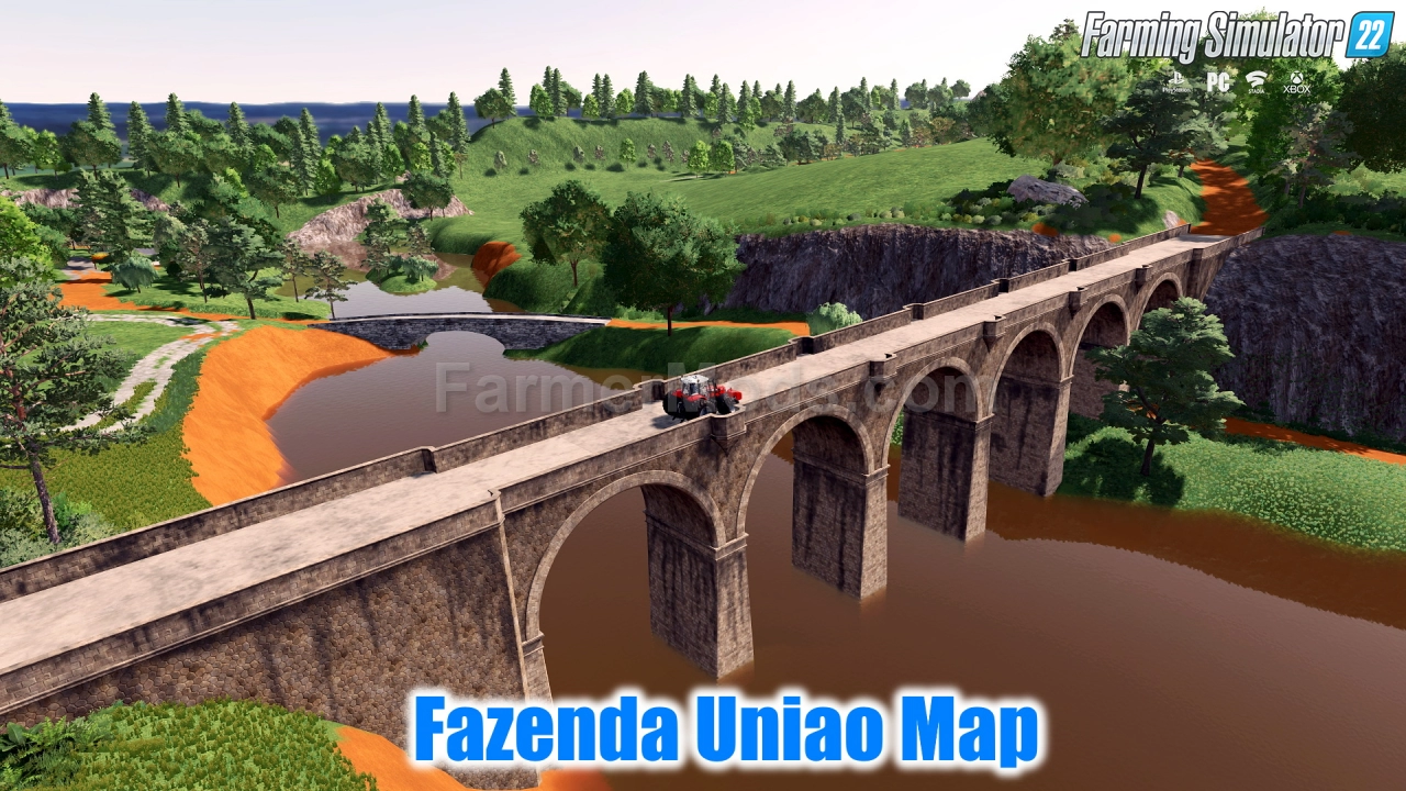 Fazenda Uniao Map v1.0 for FS22