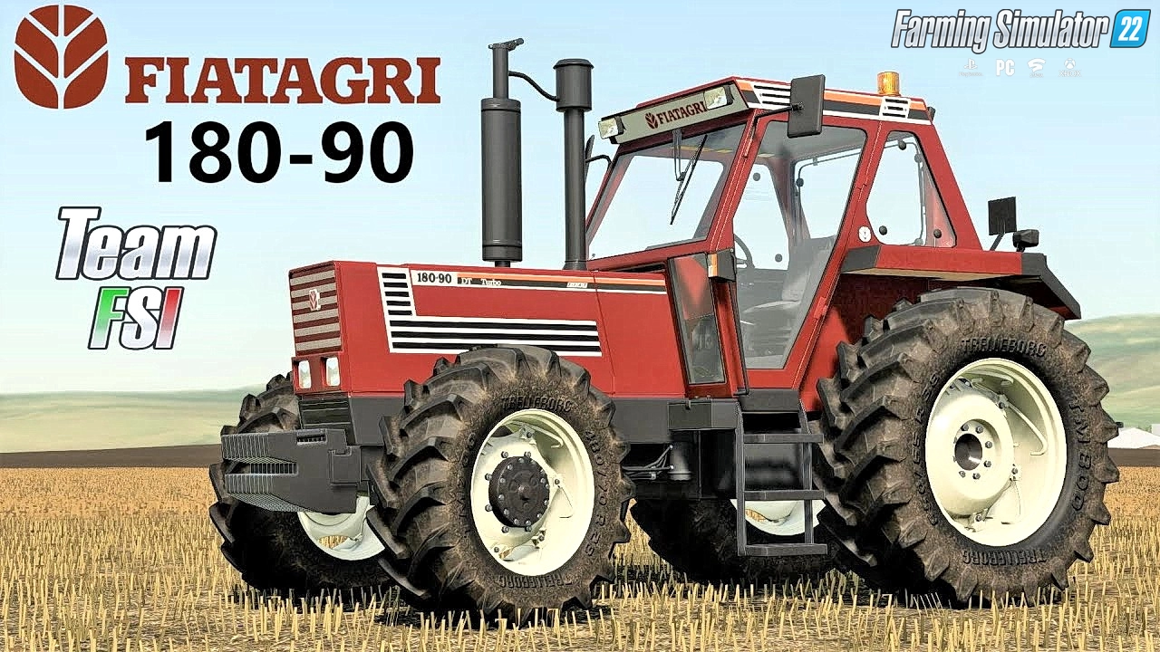 Fiatagri 180-90 Tractor v1.0.1 for FS22