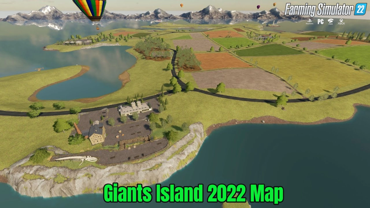 Giants Island 2022 Map v1.0.0.5 for FS22