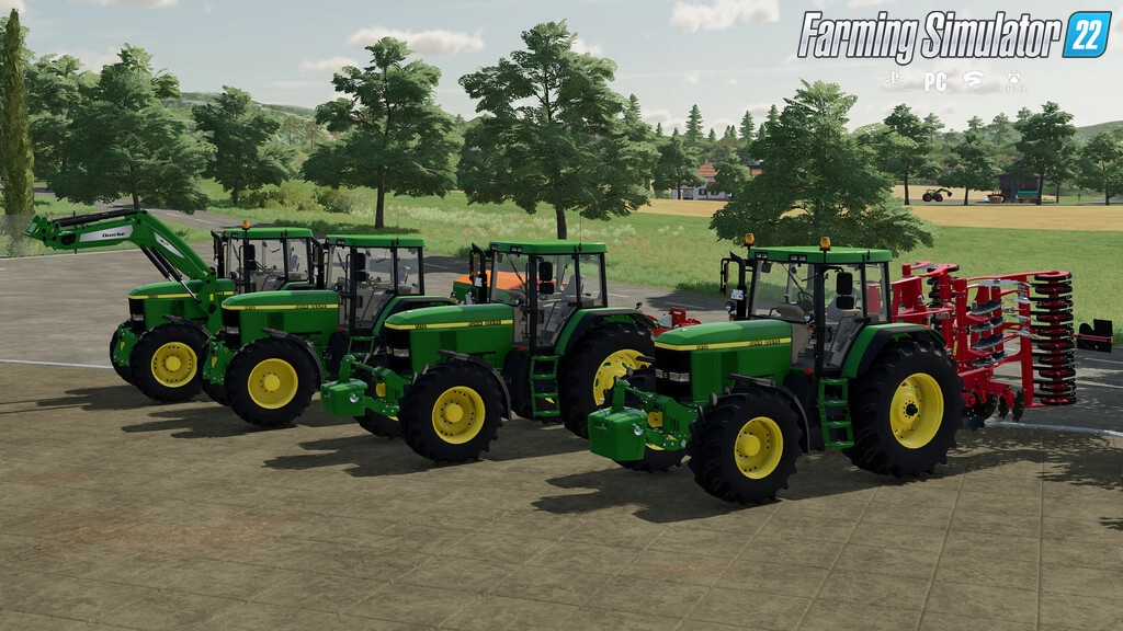 John Deere 7010 Tractor v1.0.2 for FS22