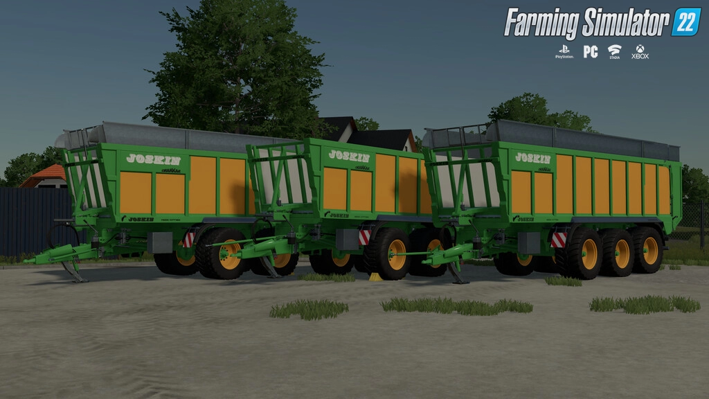Joskin Drakkar Pack Trailers v1.0 for FS22
