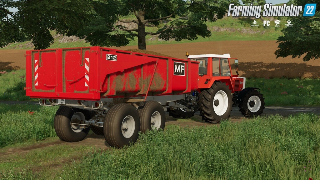 Massey Ferguson 212 Trailer v1.0 for FS22