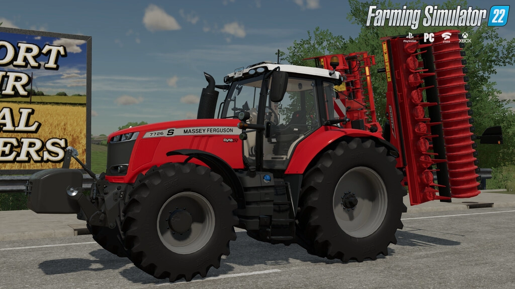 Massey Ferguson 7720 S Tractor v1.0 for FS22