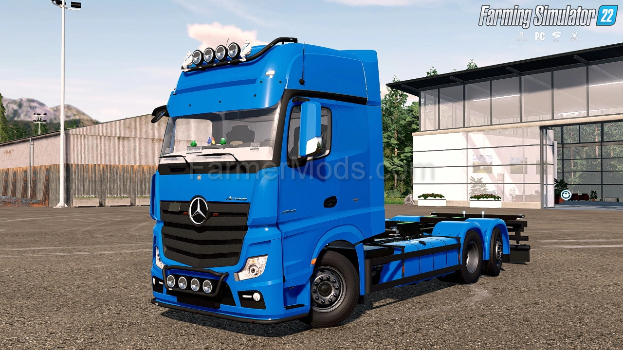 Mercedes-Benz Actros MP4 Truck v1.2 for FS22