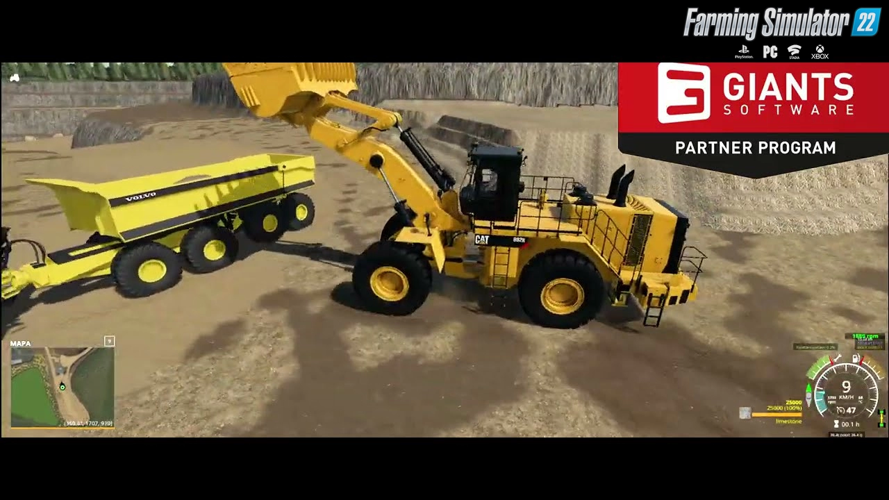 Mining & Construction Economy Map v5.1 for FS22