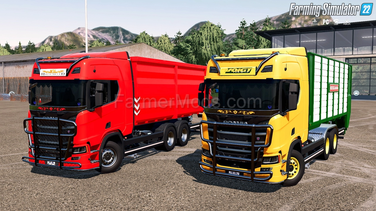 Scania R ITRunner Pack v1.0.0.5 for FS22