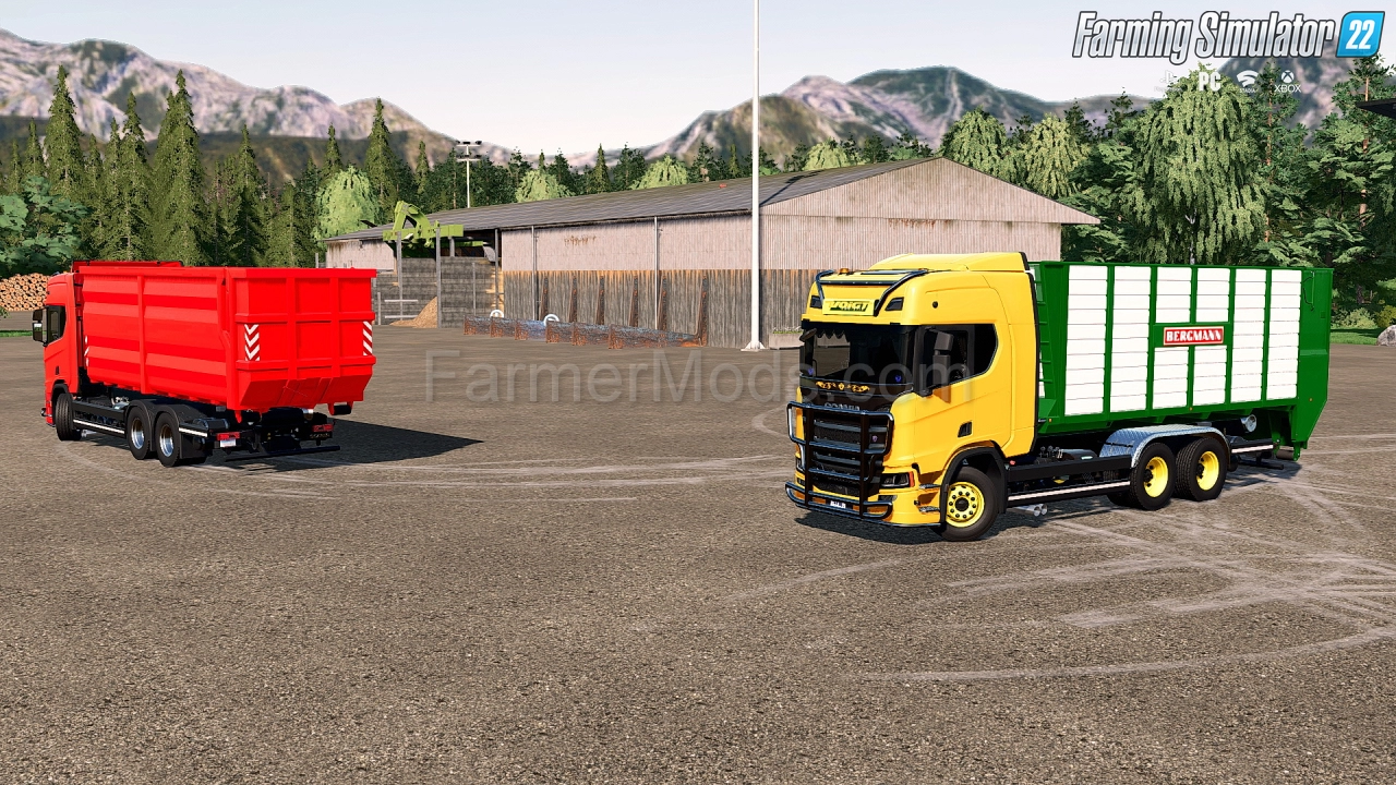 Scania R ITRunner Pack v1.0.0.5 for FS22