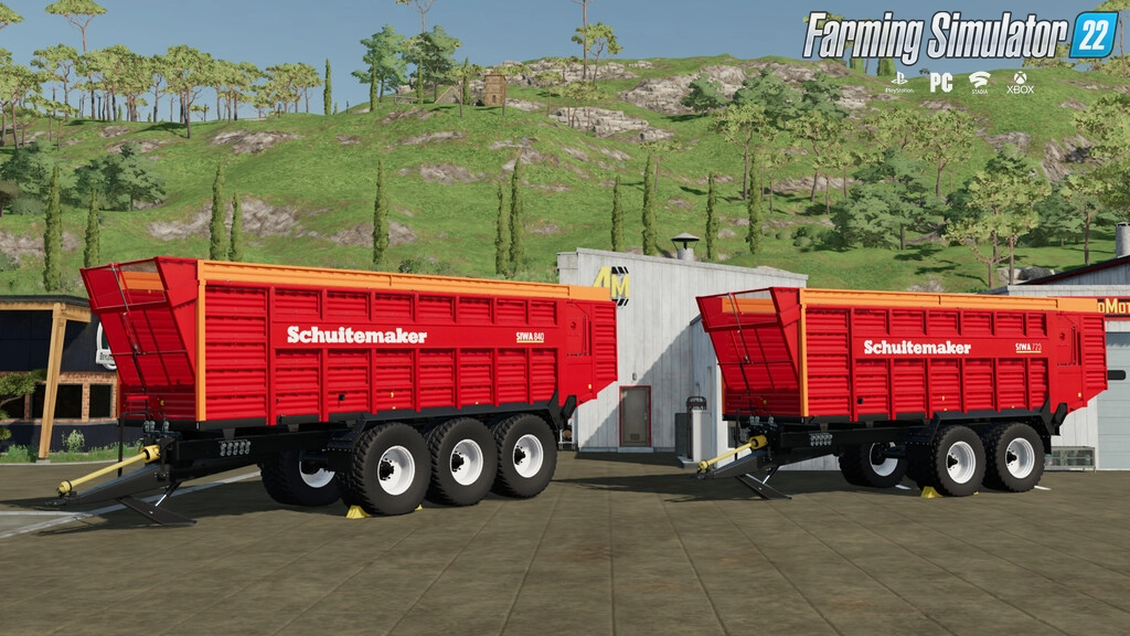 Schuitemaker Siwa Pack Trailers v1.0 for FS22