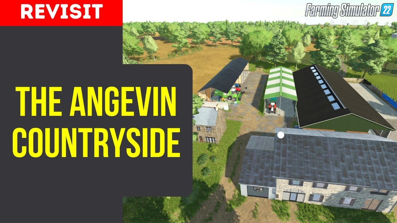 The Angevin Countryside Map v1.0.1.1 for FS22