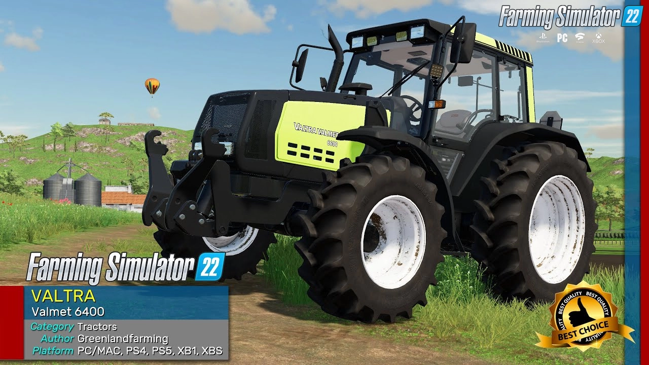 Valmet 6400 Tractor v1.0 for FS22
