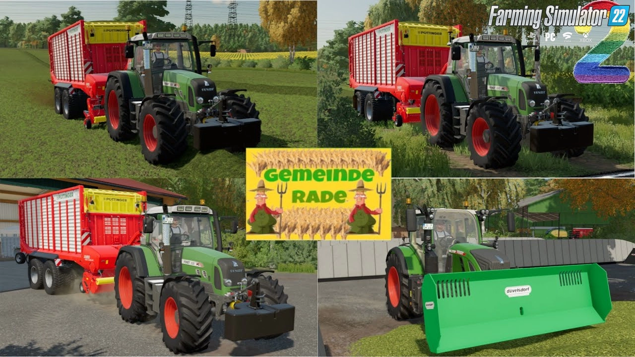 Gemeinde Rade Map v1.0 for FS22