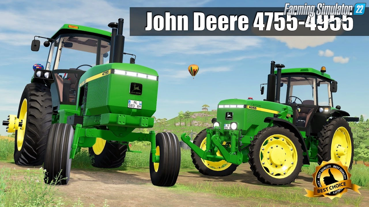 John Deere 4755-4955 Tractor v1.0 for FS22