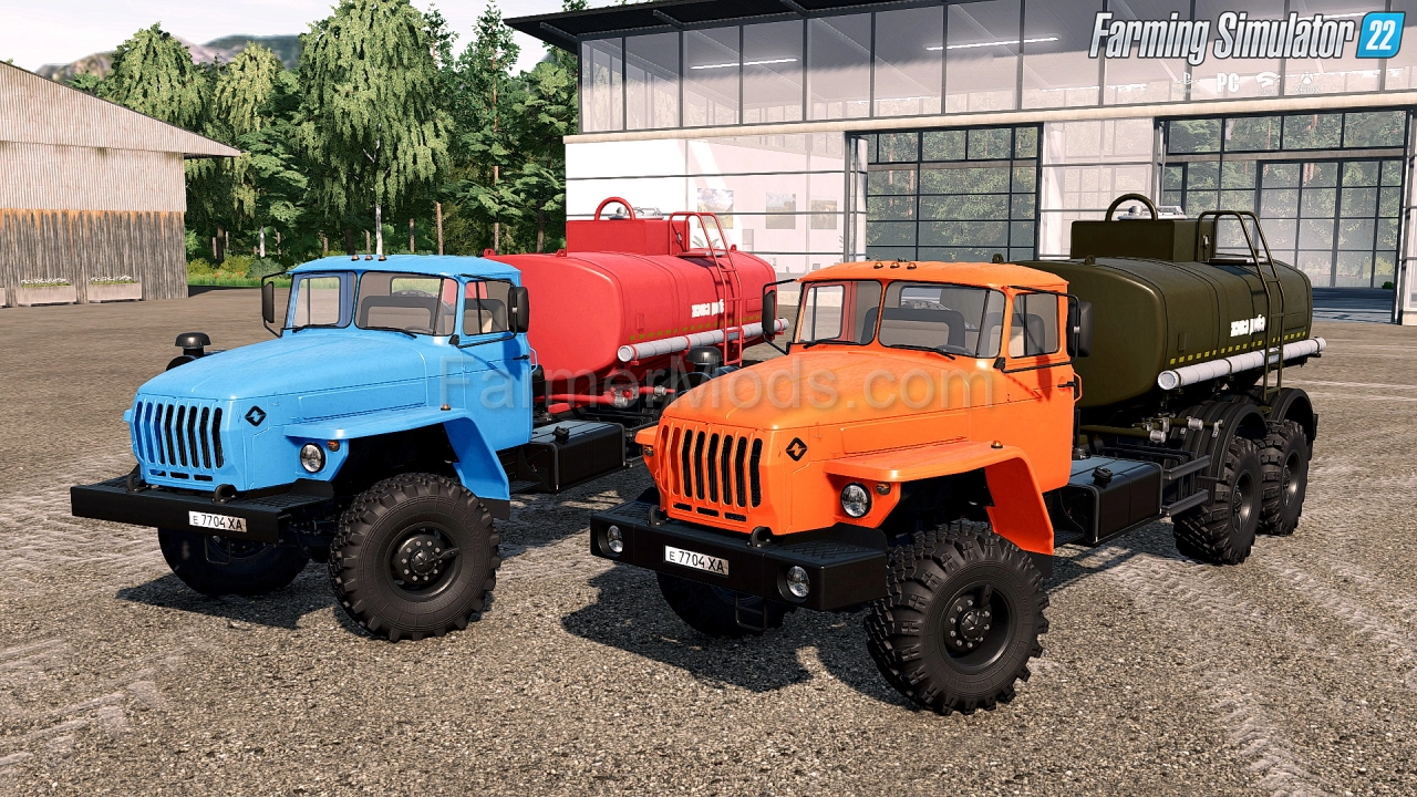 URAL 4320-60 Fish Truck v1.0 for FS22